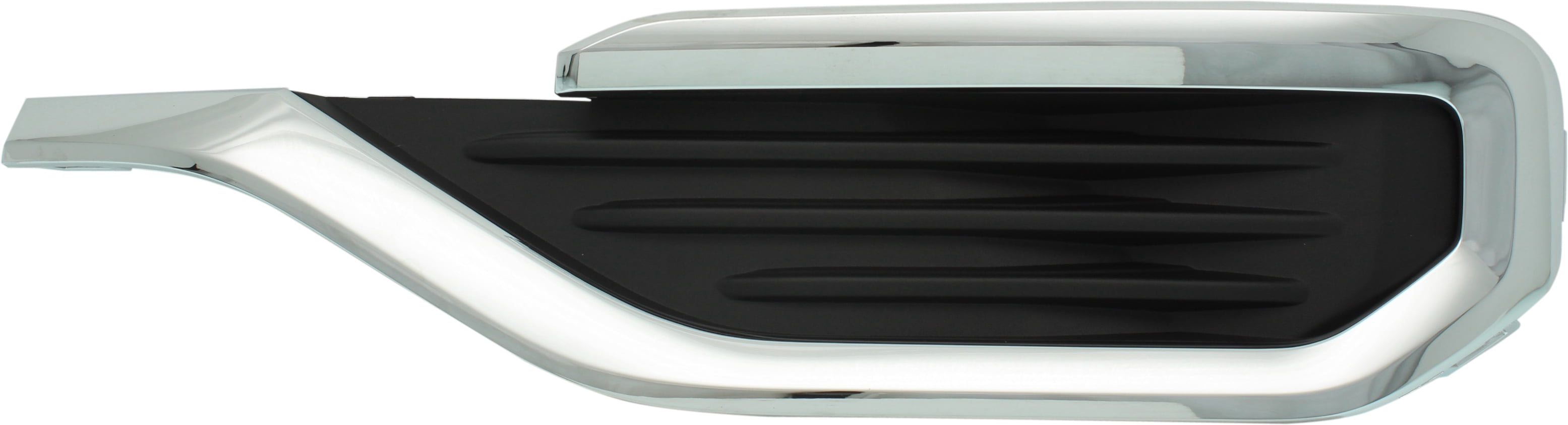 Fog Light Cover Compatible with 2017-2020 GMC Acadia Left Driver Textured Black