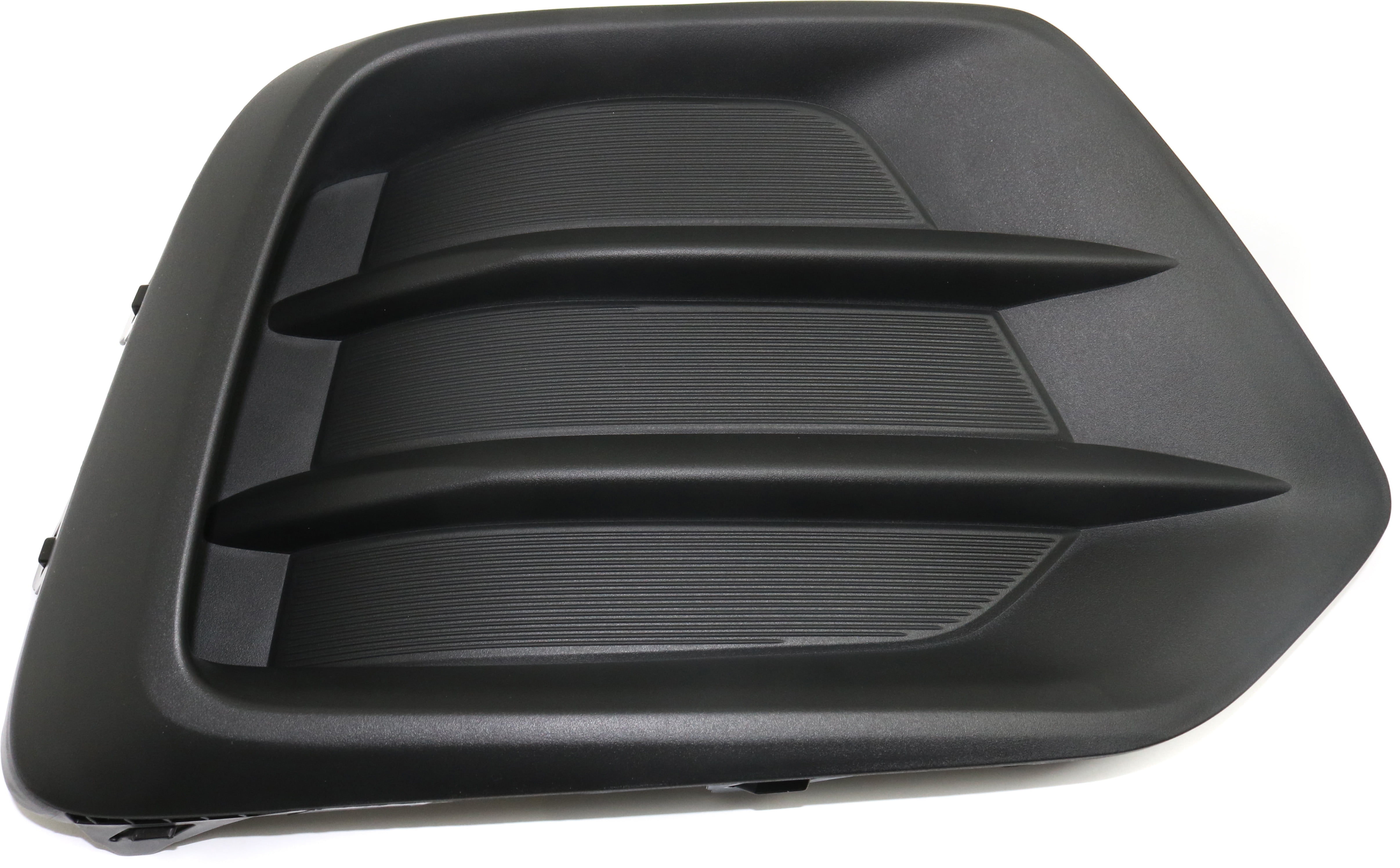 Fog Light Cover Compatible with 2017-2021 Chevrolet Trax Right Passenger Textured Black