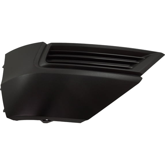 Fog Light Cover Compatible with 2018-2021 Volkswagen Tiguan Front, Right Passenger Textured Black