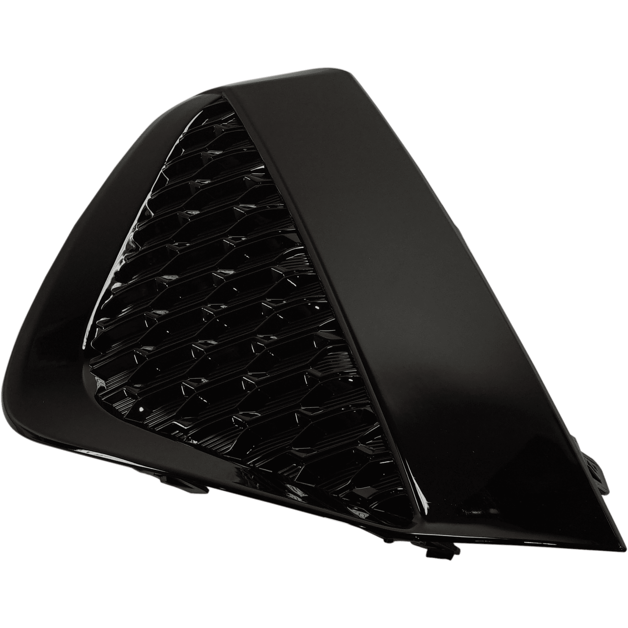 Fog Light Cover Compatible with 2019 Nissan Murano Left Driver Black
