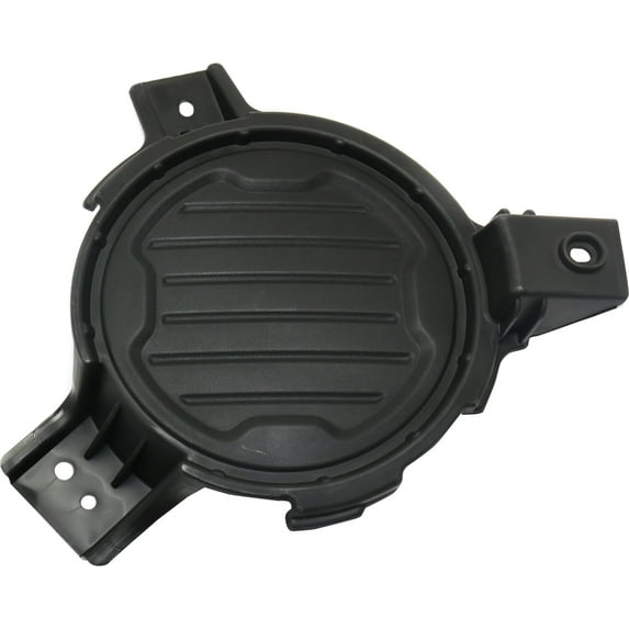 Fog Light Cover Compatible with Kia Soul 2014-2016 Driver Side Textured Black
