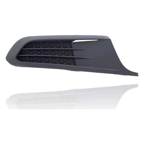 Fog Light Cover - Cooling Direct Fit/For 5C68536669B9 11-14 VW Volkswagen Jetta-Sedan, 13-14 Hybrid - Outer Grille, Without Foglamp, Right Hand - Passenger