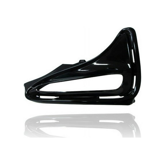 Fog Light Cover - DEPO Compatible/Replacement for '17-19 Toyota Corolla Sedan CE/L/LE/LE Eco/XLE - Bezel Trim With Fog Daytime Running Light-Hole Horizontal - Left Hand - Driver - 8148202660