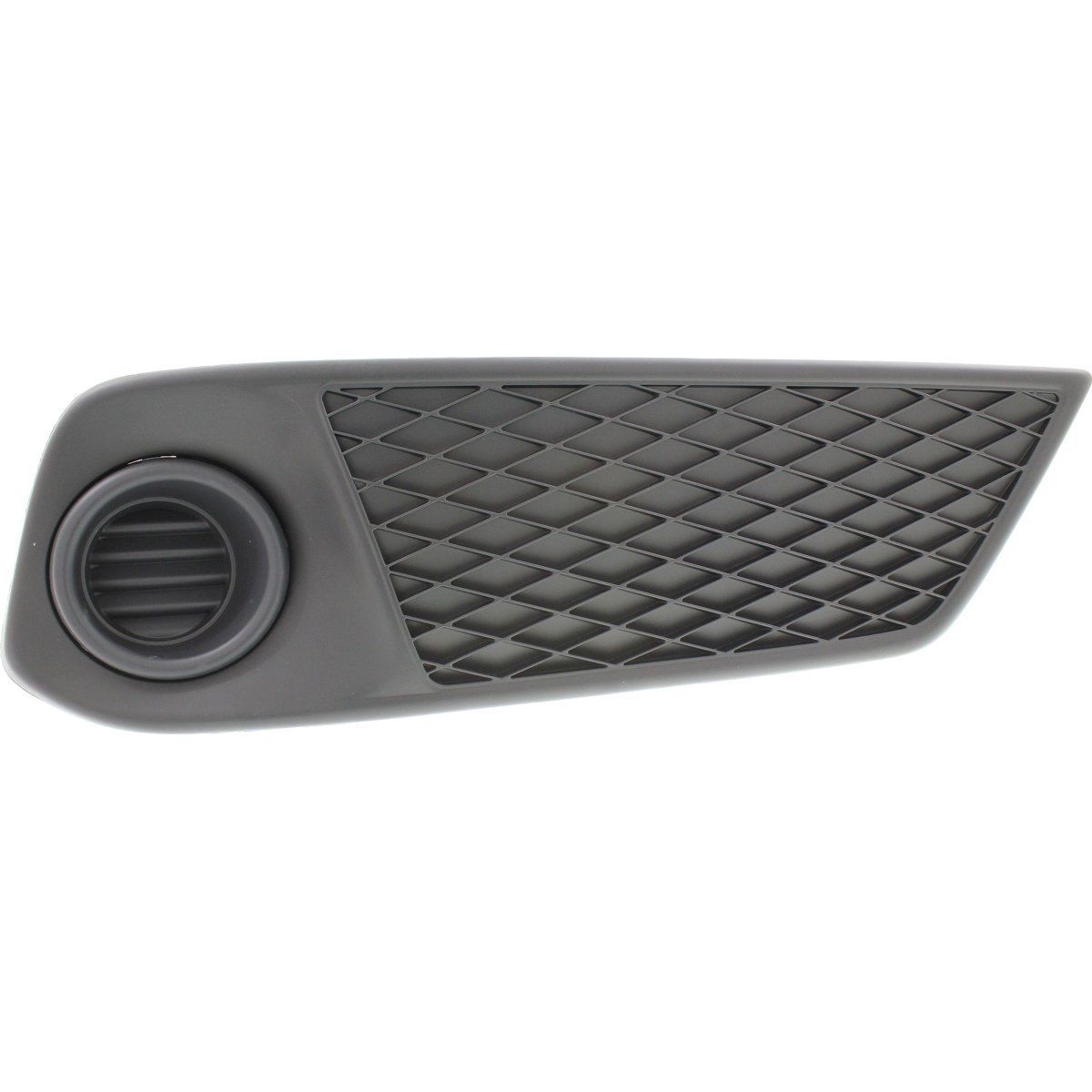 Front Right Passenger Side Fog Light Cover For 2006-2007 Honda Accord - Black HO1039107