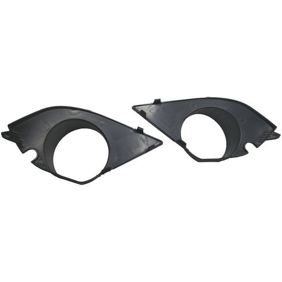 Fog Light Cover Set - Compatible with 2009 - 2010 BMW 535i xDrive