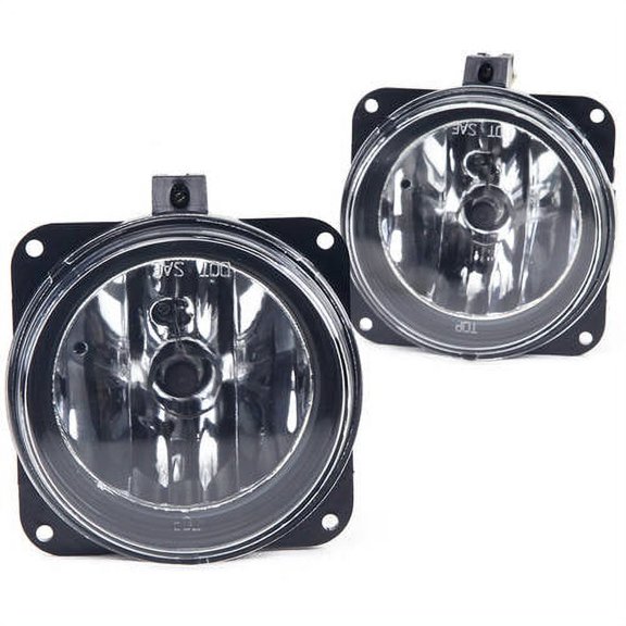 Fog Light For 03-04 Ford Cobra Clear Lens, Pair