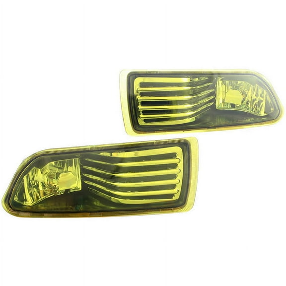 Fog Light For 05-10 Scion tC Yellow Lens, Pair