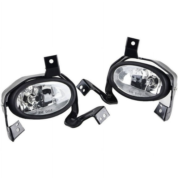 Fog Light For 10-11 Honda CRV Clear Lens, Pair