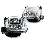 Fog Light For 96-99 Mercedes Benz E-Class W210 Clear Lens, Pair