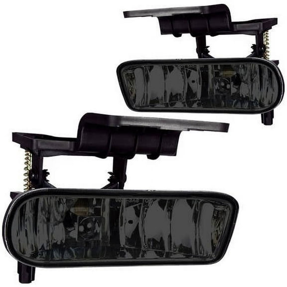 Fog Light For 99-02 Chevy Silverado Smoke Lens, Pair Fits select: 2001-2002 CHEVROLET SILVERADO