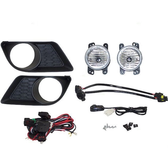 Fog Light Kit - Compatible with 2011 - 2014 Dodge Charger Sedan 4-Door 2012 2013