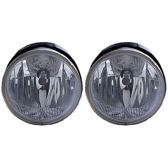Fog Light Set 2 Piece - Compatible with 2004 Jeep Grand Cherokee