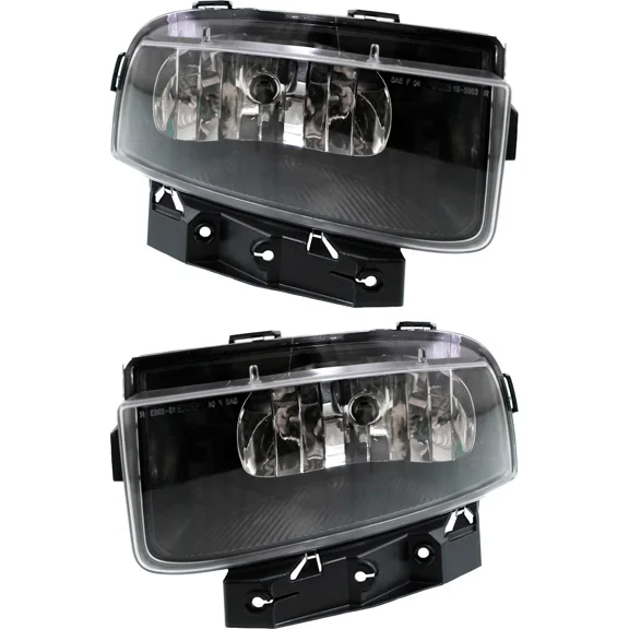 Fog Light Set For 2005-2013 Chevrolet Corvette Left and Right Side With Bulbs
