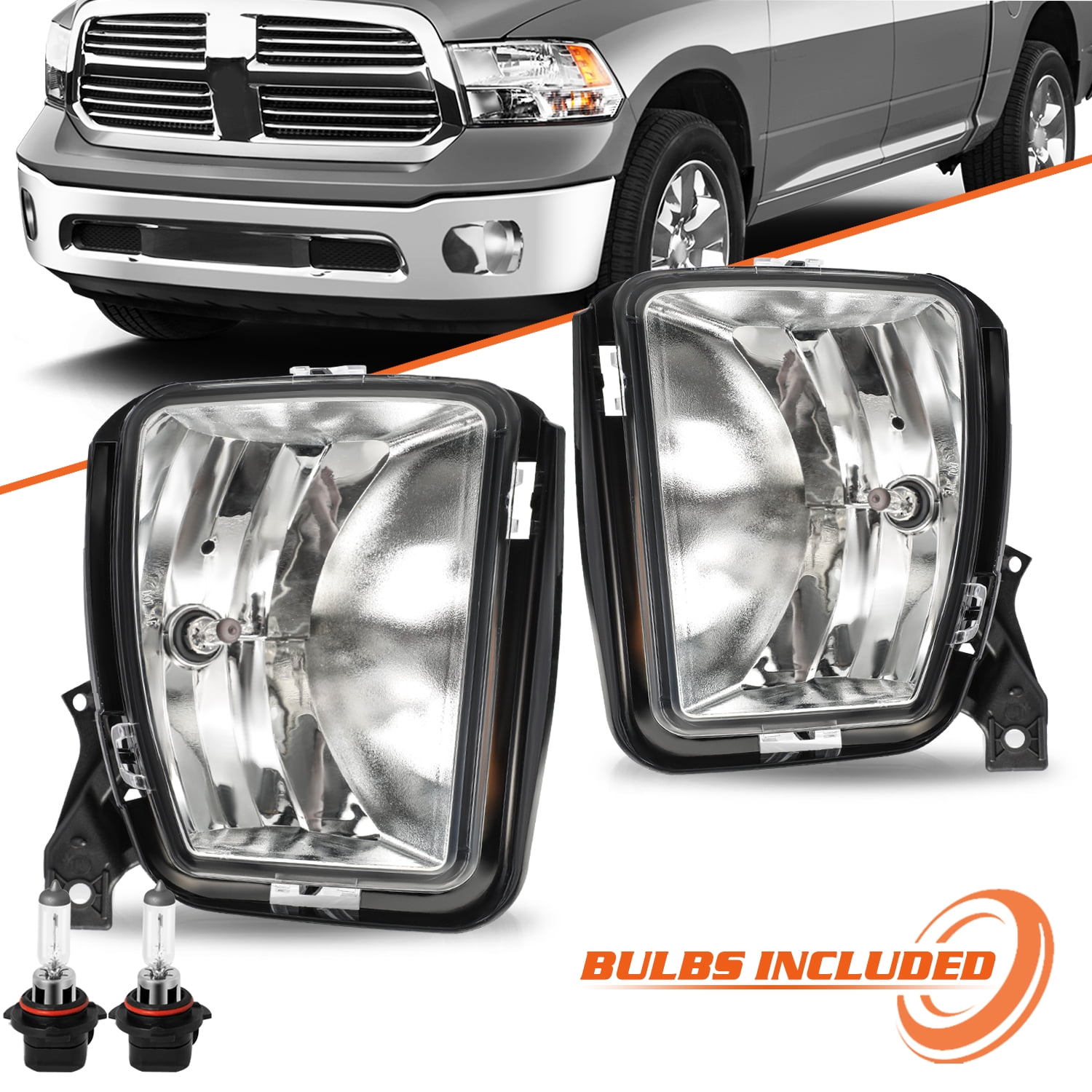 For 09-12 Dodge Ram 1500 OE Style Fog Lights Driving Lamps 10-18 Ram 2500/3500 E - Foto 9