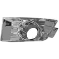 thumbnail image 1 of Fog Light Trim Compatible with 2007-2010 Ford Edge Front, Left Driver Chrome, 1 of 5