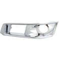 thumbnail image 1 of Fog Light Trim Compatible with 2008-2015 Cadillac CTS Front, Driver Side Chrome, 1 of 5