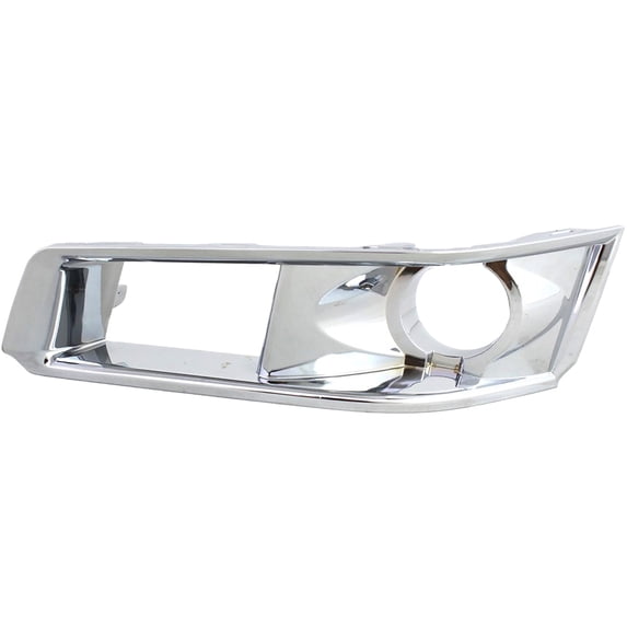 Fog Light Trim Compatible with 2008-2015 Cadillac CTS Front, Driver Side Chrome