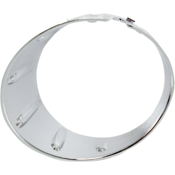 Fog Light Trim Compatible with 2011-2015 Mini Cooper Front, Left Driver Chrome