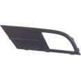 thumbnail image 1 of Fog Light Trim Compatible with 2015-2018 Volkswagen Jetta Front, Left Driver Textured Black, 1 of 5