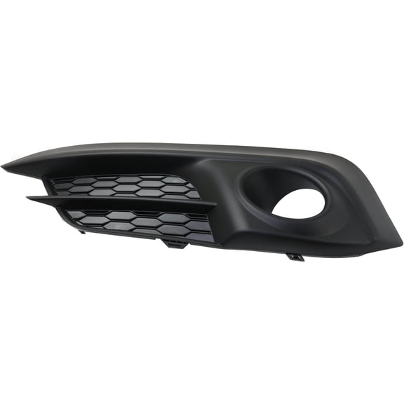 Fog Light Trim Compatible with 2016-2018 Honda Civic Front, Driver Side Primed