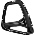 thumbnail image 1 of Fog Light Trim Compatible with 2019-2022 Chevrolet Blazer Front, Left Driver Black, 1 of 5