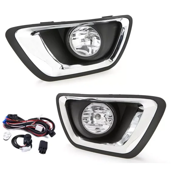 Fog Light w/Bulb Pair for 2015-2020 Chevy Colorado Clear Lens Driving Lamps