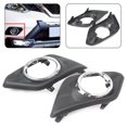 thumbnail image 1 of Fog Lights Cover Front Bumper Lamp Bezel Frame For Nissan Rogue X-trail 2014-16, 1 of 8
