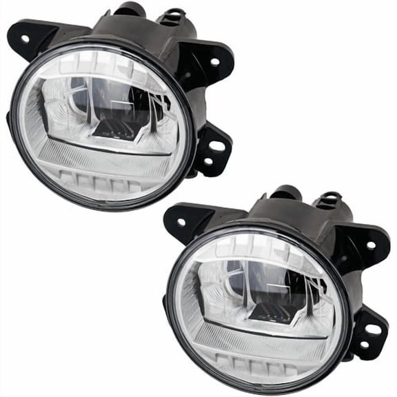 Fog Lights Driving Lamps Set of 2 Front Driver & Passenger Side Left Right Pair