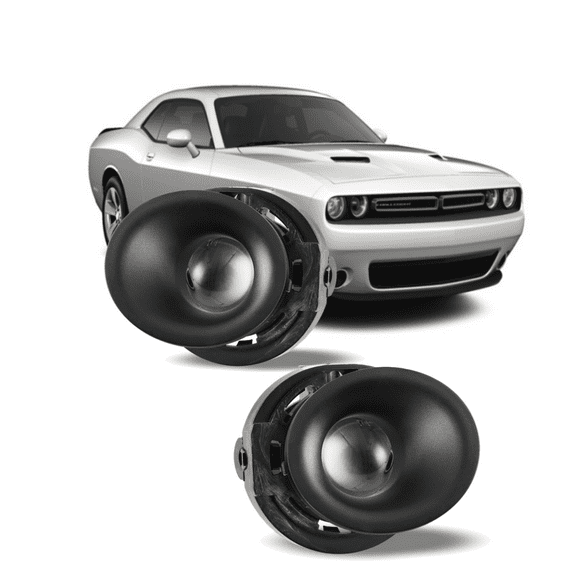 Fog Lights Fit for 2015-2020 Dodge Challenger Fog Lamp Assembly 2PCS