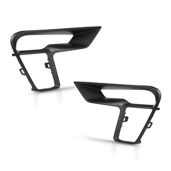 Fog Lights Lamp Trim Front Left & Right Side Fit For 2018 2019 Ford Explorer