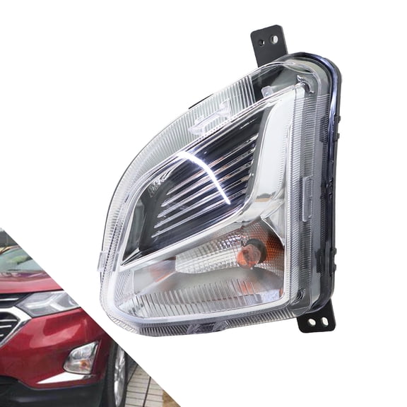 Fog Lights Replacement for 2018 2019 2020 Chevrolet Equinox Clear Lens with Bulbs Front Driving Fog Light Left Side