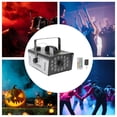 thumbnail image 1 of Fog Machine 1000W with 18 RGB LED Lights, Smoke Machine with Dual Remote Control (Fog + Light), 13 Colors 4 Modes, 1L Tank Fast Heat-Up, Overheat Protection for Halloween Parties, Weddings, DJ Stages, 1 of 14