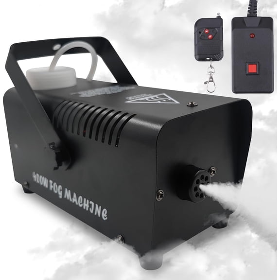 Fog Machine, Machine with &Wired Remote Control for Halloween, Party, Outdoor, Indoor and Stage Effect, 400W