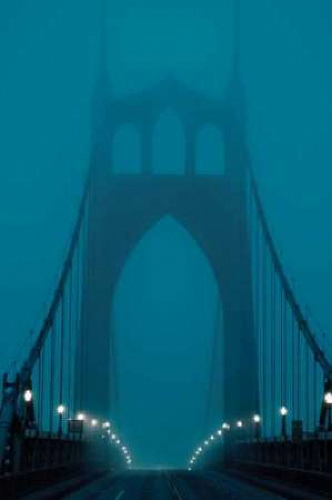 Fog at Dawn III Canvas Art - Erin Berzel (24 x 36)