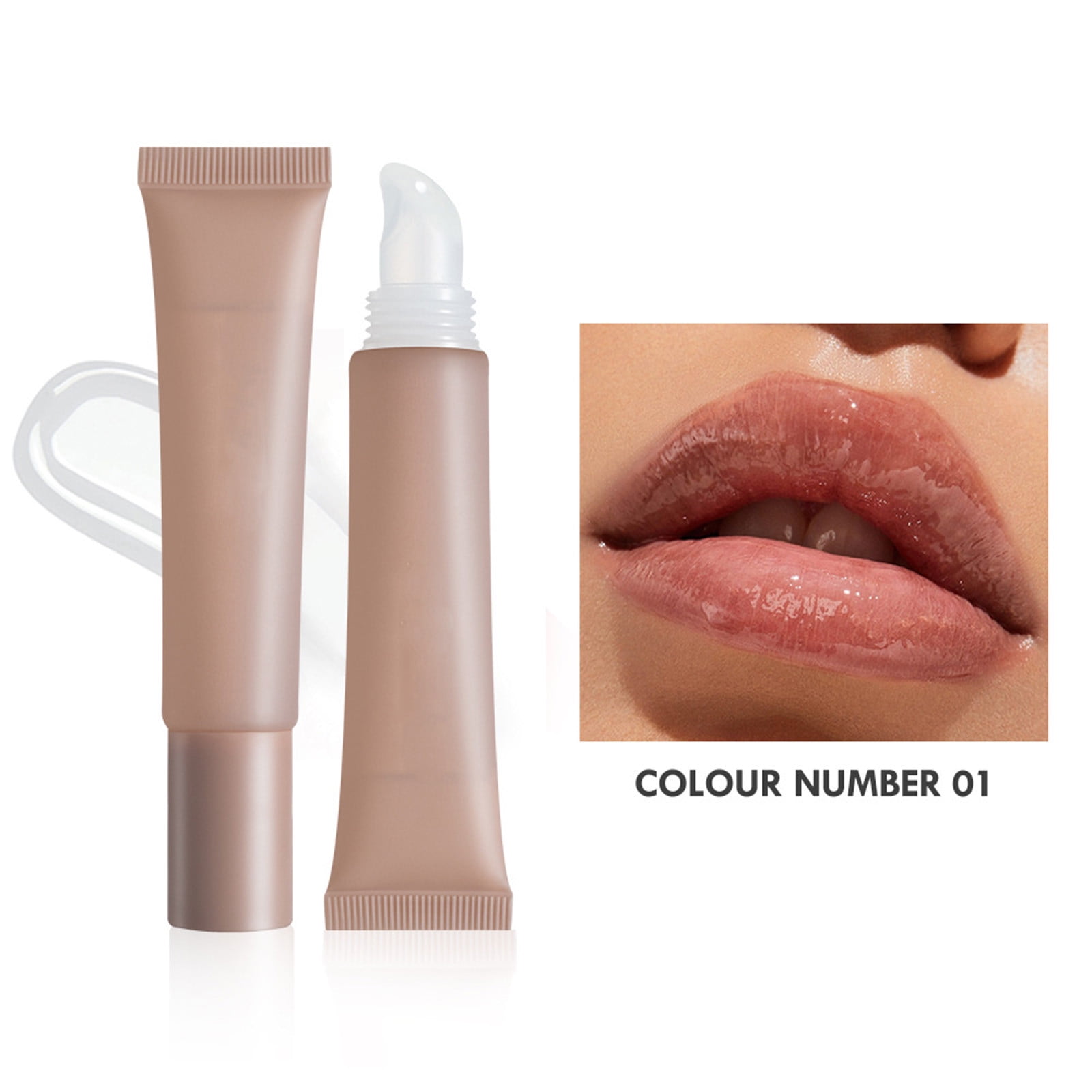 Lip Gloss Pipettes Makeup for Teens 13-14 Candy Colors Oil Based Light Bulb Lip Gloss Full Lip Gloss Pack Girls Lip Gloss 28 Lip Jelly Lip Gloss with Glitter inside Stay Glossy Lip Gloss Clear Natural