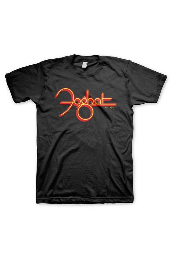 Fogat Yellow and Red Logo T-Shirt