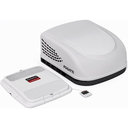 Fogatti InstaCool Rv Ac 15000 BTU Rooftop Air Conditioner, All In One RV AC With Adb And Wired Controller, R-410A Refrigerant