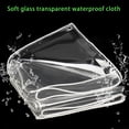 thumbnail image 1 of Fogcroll 8.5' X 10' Clear Tarps Heavy Duty Pvc 0.35mm Thick Tarpaulin Tarpaulin with Metal Grommets，protects Against Water, UV-Ray, Tear, Cold Weather Resistan for Greenhouse Balcony Garden, 1 of 13