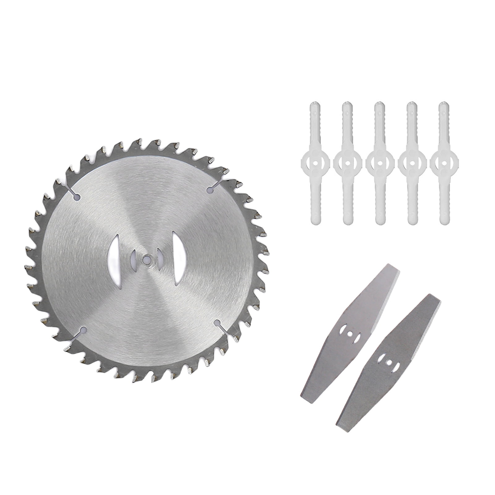 String Blade Fogcroll 8PCS Carbide Tip Brush Cutter Blades Steel Trimmer Head Weed ...