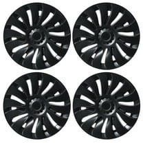 Fogcroll Automotive Hub Caps Wheel Cover Hubcap,19 Inches Modified Wheel Cover Replacement Easy Installation for Tesla Model Y 4PCS/Set