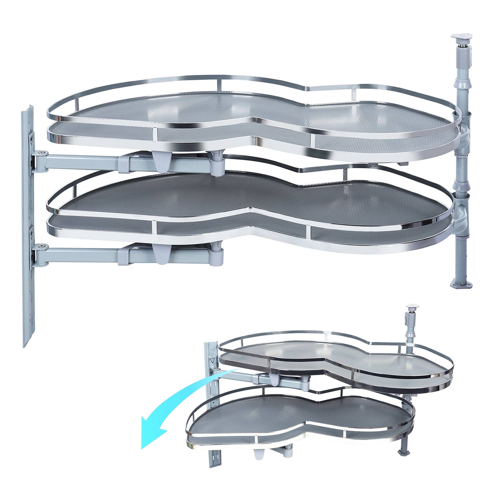 Fogcroll Blind Corner Pull out Organizer Swing Left Pull out