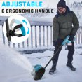 thumbnail image 2 of Battery Snow Shovel AIVOLT 24V Cordless Electric Snow Shovel - 4Ah Battery Powered Snow Thrower With 20ft Distance 24V Snow Removal Tool 2 of 14