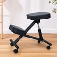 thumbnail image 1 of Fogcroll Ergonomic Kneeling Chair Riding-Style Kneeling Chair Posture Chair,Adjustable Stool for Home Office,Brake and Smooth Gliding Casters,Thick Comfortable Cushions,Posture Correction Chair, 1 of 13