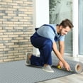 thumbnail image 1 of Fogcroll Garage Floor Mats garage mats for floor, Water/Stain Resistant PVC Garage Mats Easy to Clean Cuttable for Under Car, 1 of 13