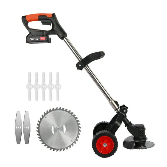 Fogcroll Grass Trimmer Blade Heads Replacements Lawn Mower Brush Cutter Blades Weed Wacker Eater Cutting Heads,5PCS Plastic Blades and 2PCS Metal Straight Blades and 1pc Metal Round Blade