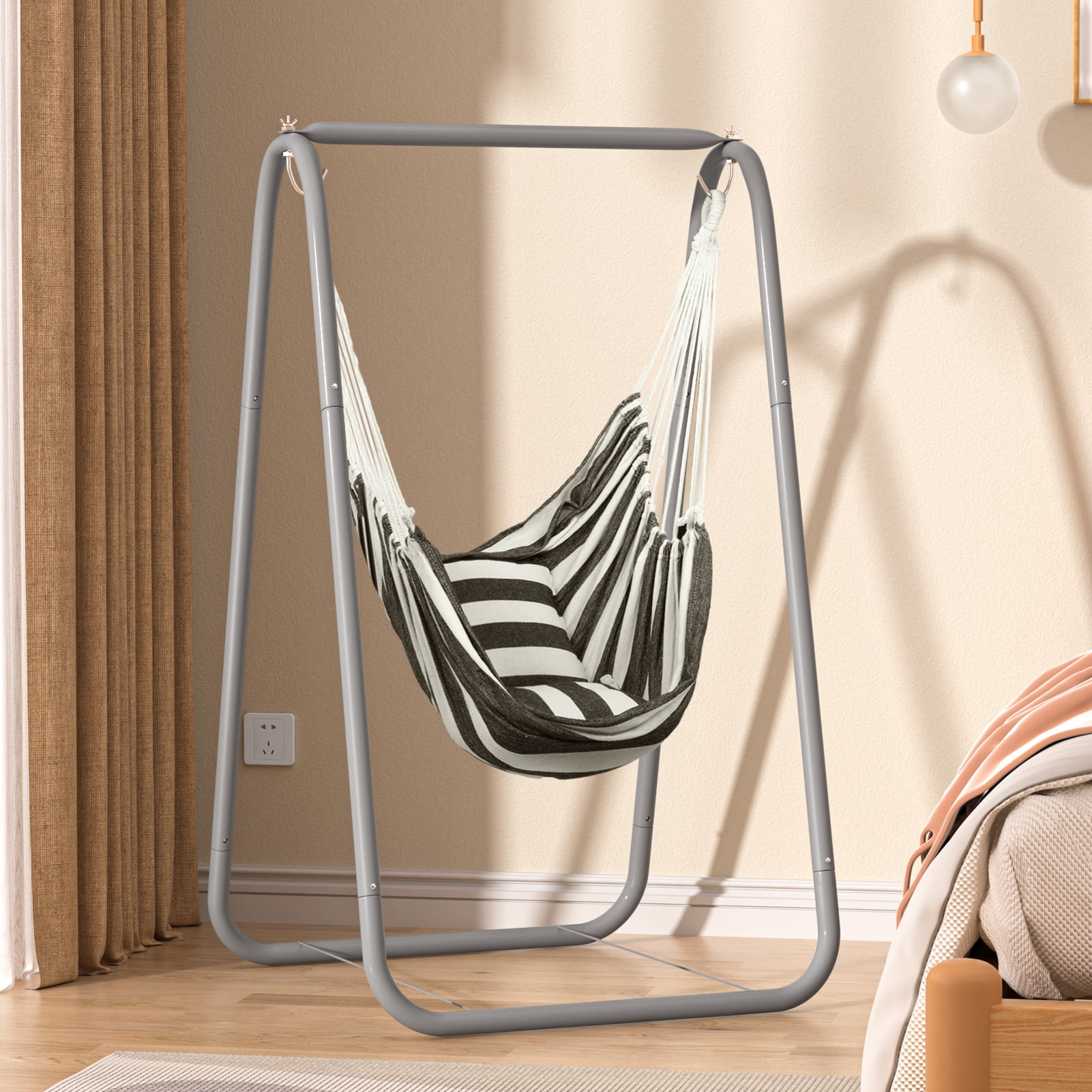 Fogcroll Hammock Chair Hammock Stand Swing Chair Heavy-Duty Hanging ...