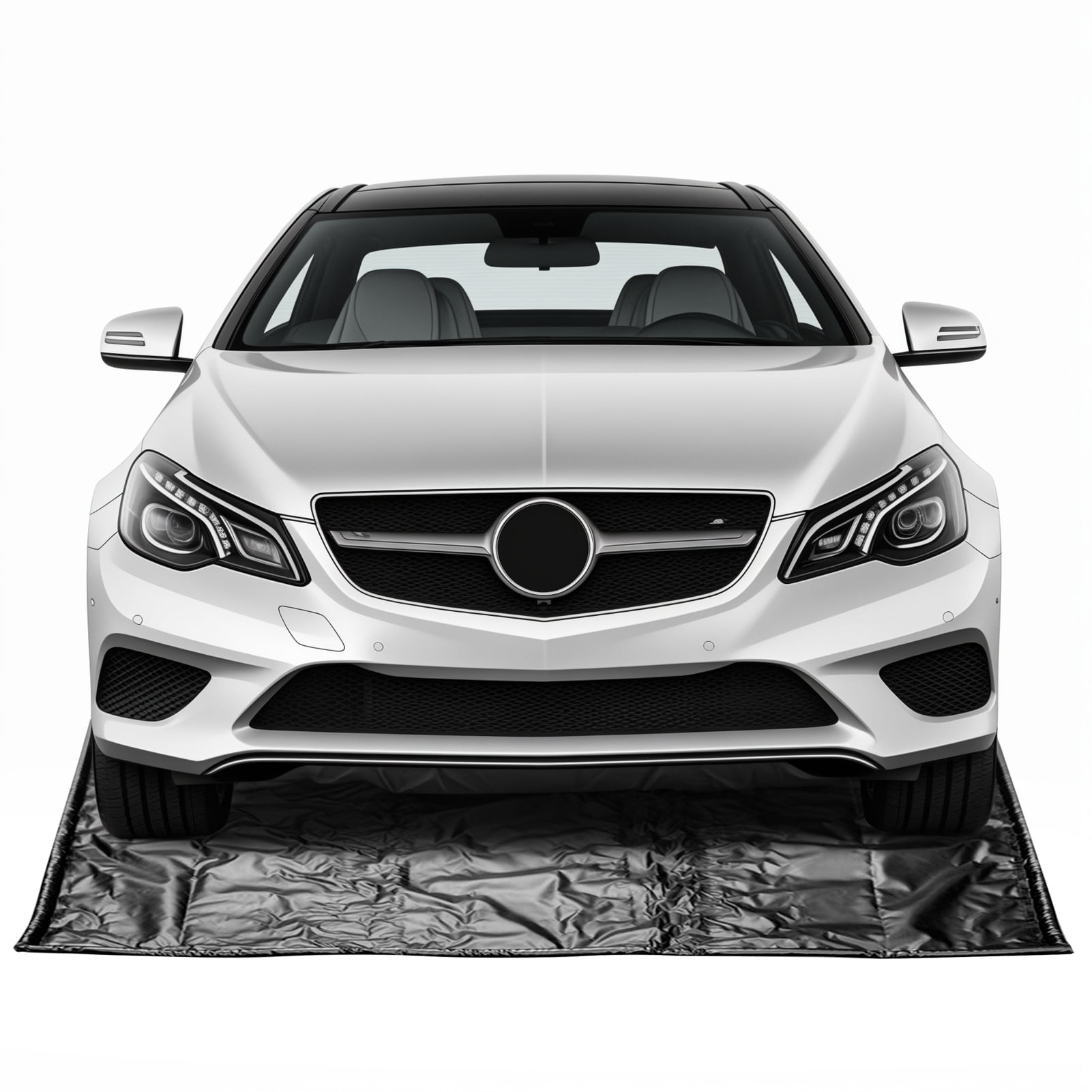 Fogcroll Heavy Duty Garage Floor Mat Auto Floor Mat Rectangle Garage