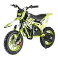 thumbnail image 1 of Fogcroll Kids Dirt Bike Off Road Mini Motorcycle Gas Power Motocross Children Pocket Motorbike 49cc 2-Stroke with Front Rear Disc Brakes 10 inch anti-slip and wear-resistant inflatable off-road tires, 1 of 13