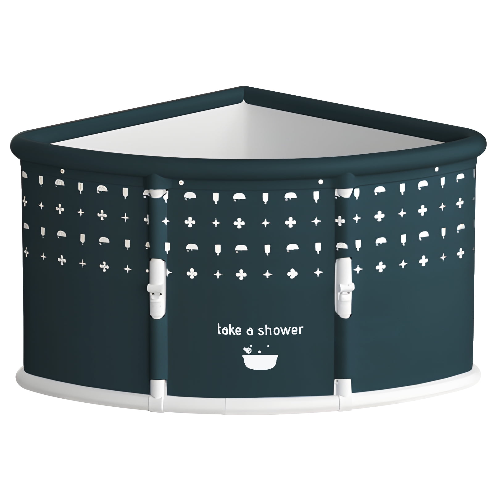 Gets Portable Foldable Freestanding Bathtub For Adults, Collapsible Bathtub Tub, Soaking Hot SPA