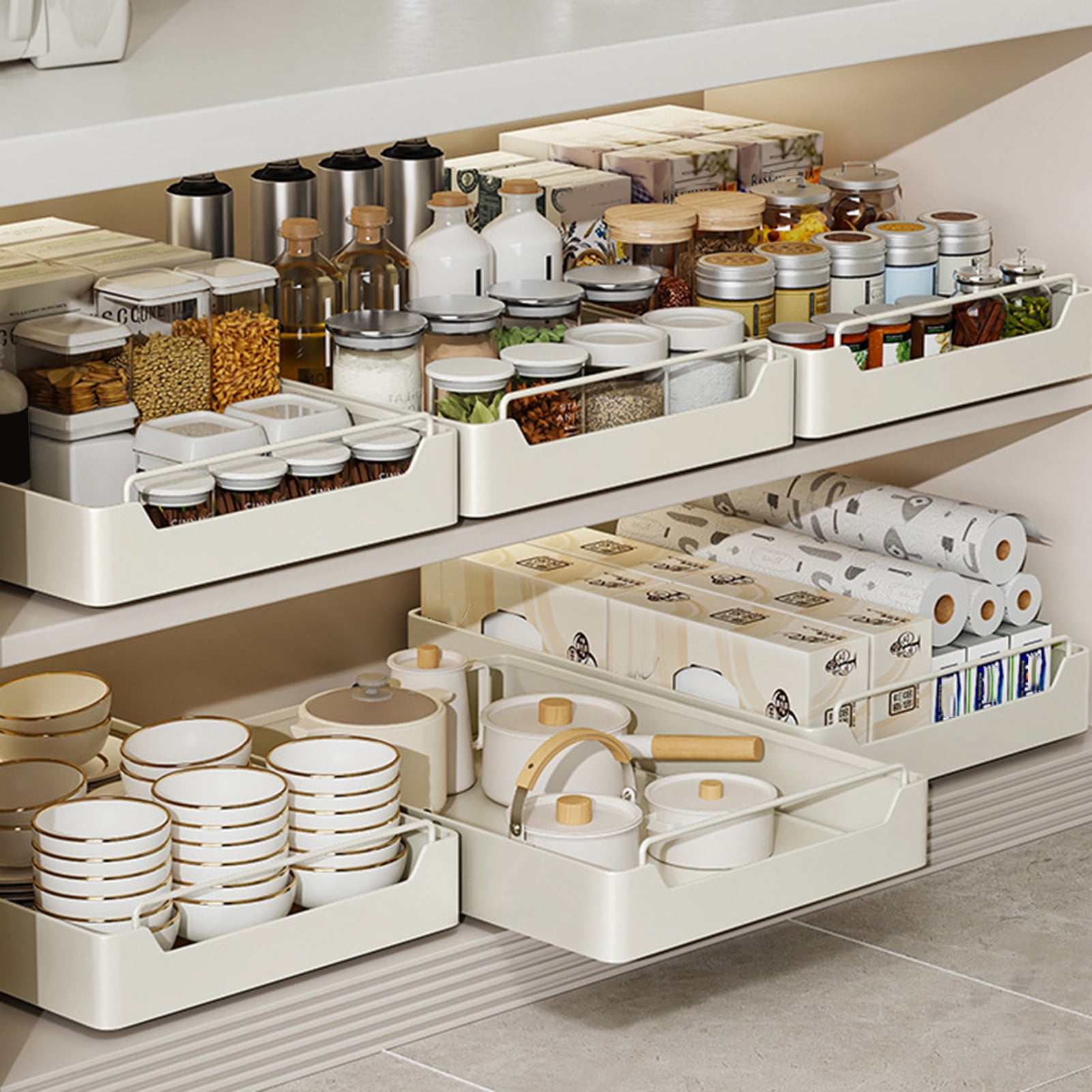 Slide out kitchen storage discount